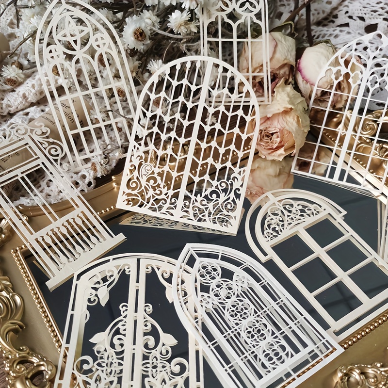 10 pcs Vintage Lace Hollow Mat - đánh giá và giá Ink Blotter Paper