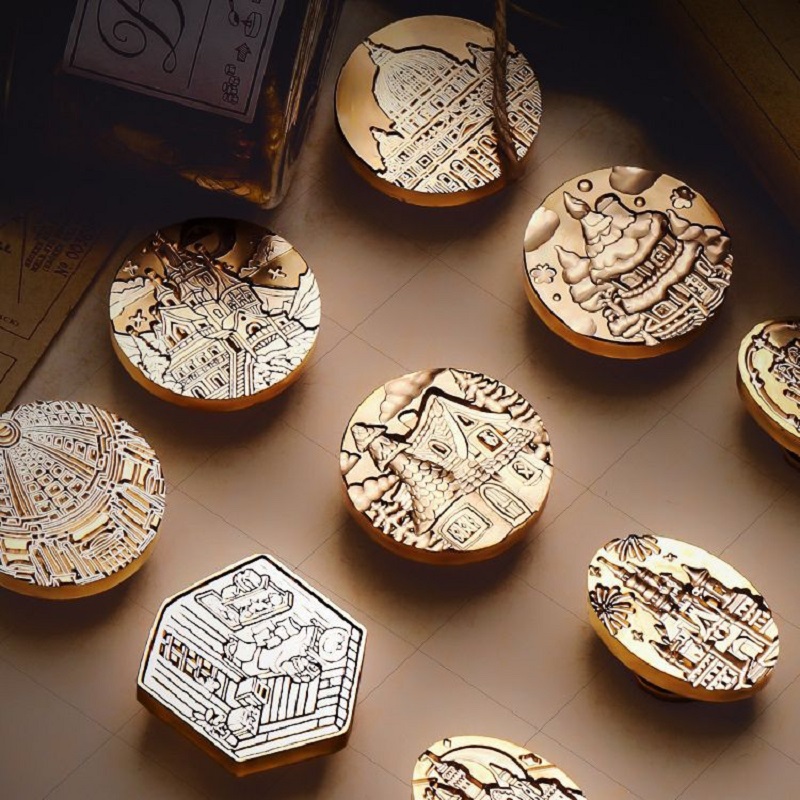 Wax Seal Stamp Vintage Hallowe - đánh giá và giá Wax Seal Stamp Set
