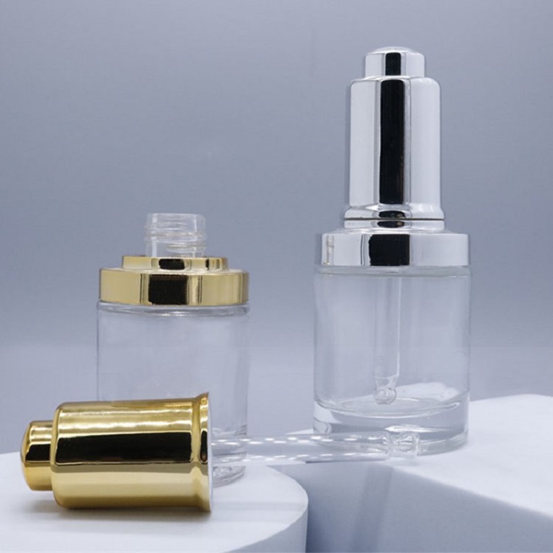 30ML clear glass bottle silver - đánh giá và giá Gel Refill Pack