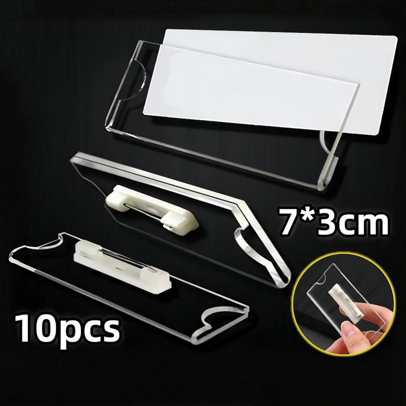 Clear Safety Pin Clip Brooch U - đánh giá và giá Index Card Holder