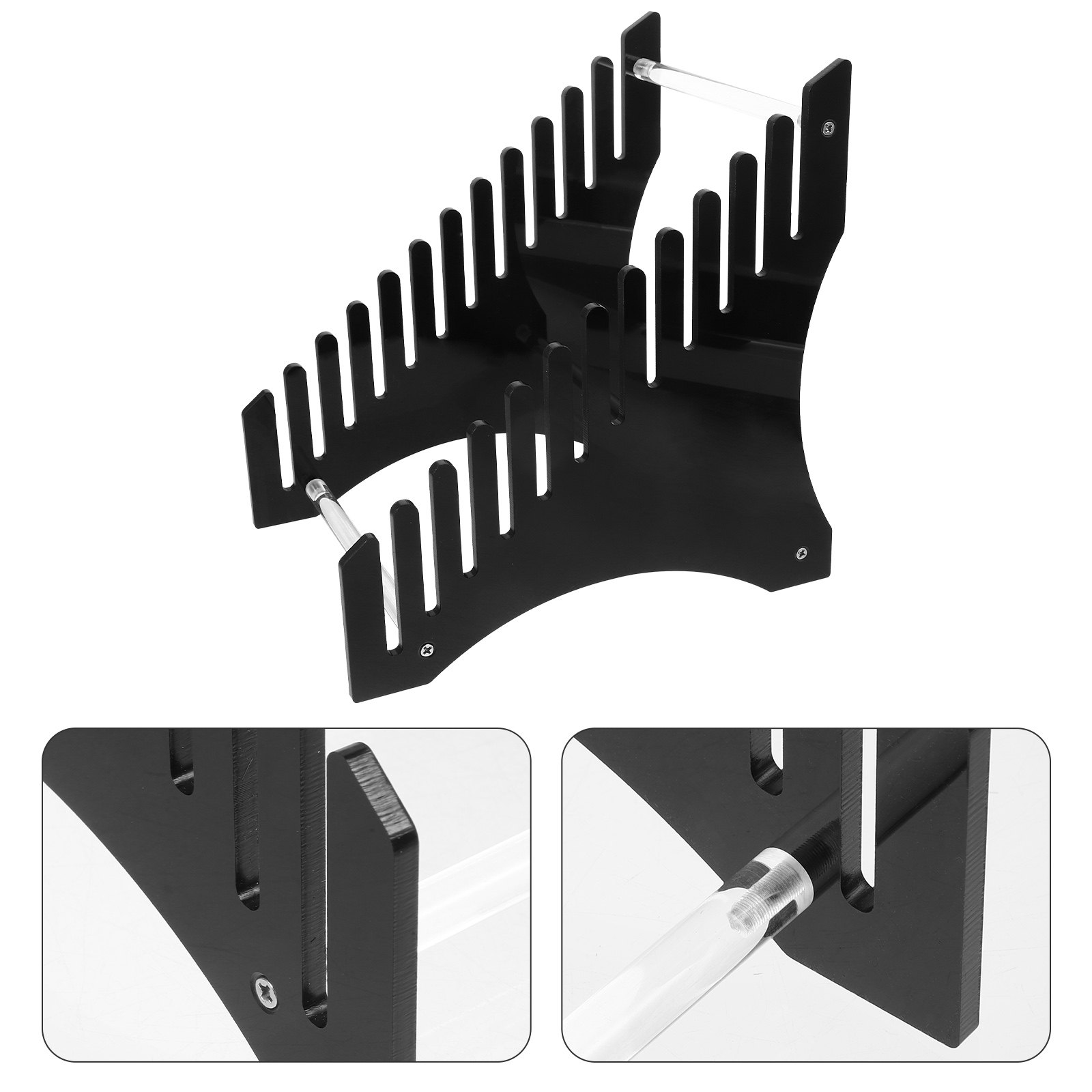 Multi-Layer Acrylic Record Dis - đánh giá và giá Magazine Holder Rack
