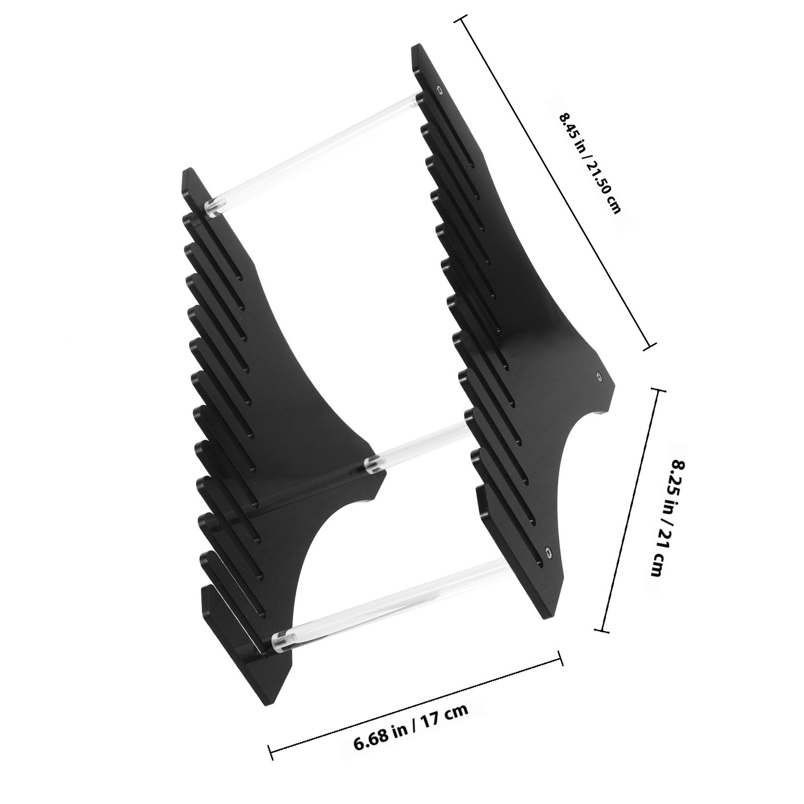 Multi-Layer Acrylic Record Dis - đánh giá và giá Magazine Holder Rack