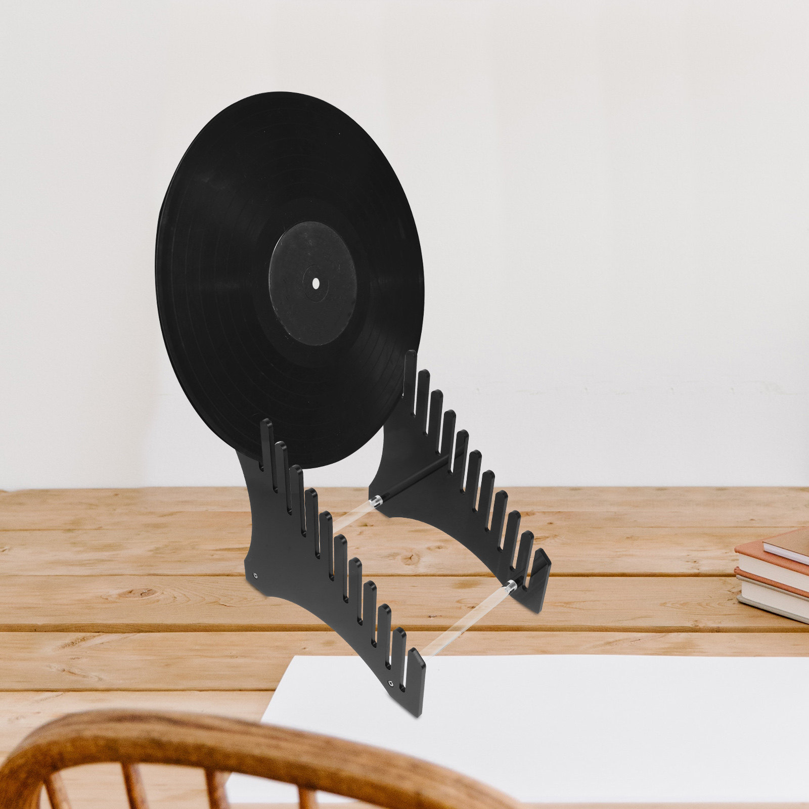 Multi-Layer Acrylic Record Dis - đánh giá và giá Magazine Holder Rack