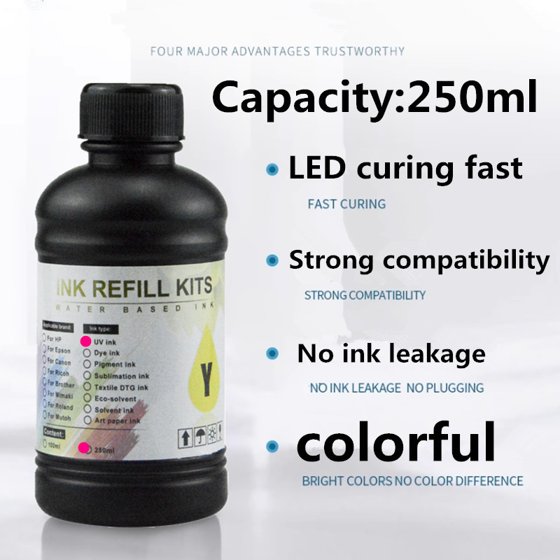 250ML/Bottle UV Hard Ink LED U - đánh giá và giá Fountain Pen Bottled Ink